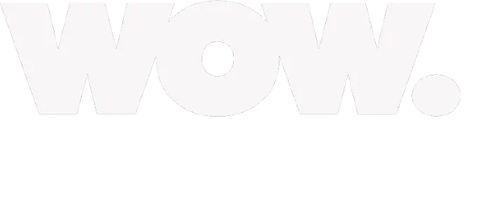 WOW Original White Logo